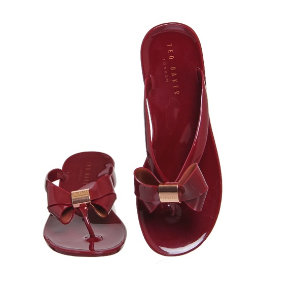 Ted Baker London Red Sandals - Picture 1 of 8